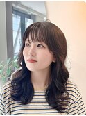 レイヤーカット/韓国/透明感カラー