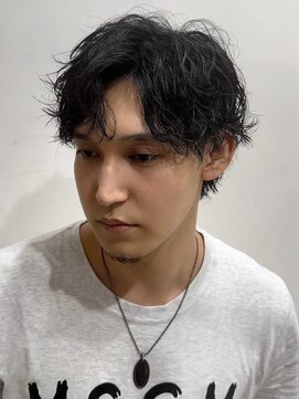 ネイロ 錦糸町(NeiRo) 波巻きスパイラルパーマツイストスパイラルパーマメンズマッシュ