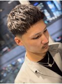 クロップフェード アイロンパーマを添えて