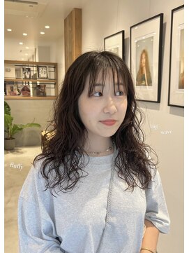 シアン 矢場町店(CYAN.) ロング大きめウェーブパーマ