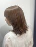 【うる艶ストレート◎】カット＋ストレート＋トリートメント￥10000