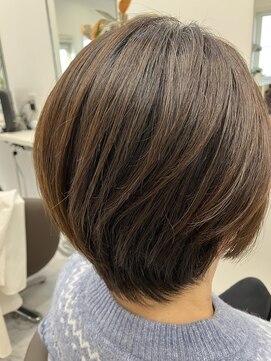 サロンドノア(Salon de NoA) スッキリショートボブ