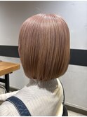 pink beige x bob