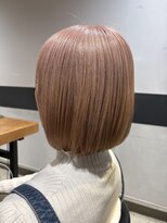 エフパレードシーサイド(F.PARADE seaside) pink beige x bob