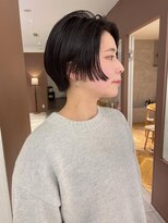 ツナグ(tsunagu) 黒髪、ハンサムショート