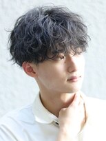 リップス 仙台annex(LIPPS)&nbsp;波巻きシャドウパーマ刈り上げマッシュスパイラルパーマ