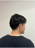 フェザーパーマ/メンズパーマ/大人/男子