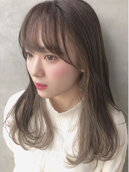 セレクション(Selection.)の写真/【伊福町】乾燥/ダメージでパサついた髪を、潤いのある質感で艶のあるヘアに♪髪質改善が気になる方も！