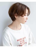センターパートショート