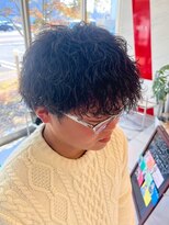 アース オーセンティック 岡山青江店(EARTH Authentic) 波巻きパーマ”