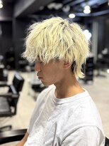 アウル 心斎橋(owl)&nbsp;マッシュウルフ/メンズウルフ/ツイストスパイラルパーマ/men's