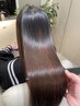 【最高の髪質へ導く】骨格似合わせカット+縮毛矯正/ストレート+髪質改善TR