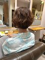 アンユヘアー 与野駅前店(unu.hair) ショートボブ/大人ヘア/ショートパーマ/ハイライト/白髪ぼかし