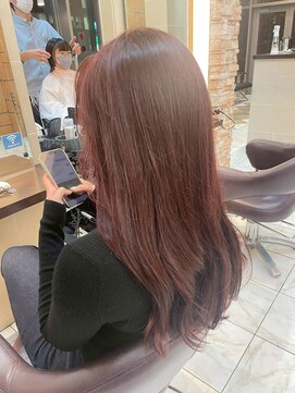 ルページ 千葉(lpage) 髪質改善/顔周りレイヤーカット/グレージュ[千葉/千葉駅]