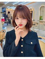 サンド 池袋 2nd(sand)&nbsp;大人レイヤーボブ/白髪ぼかし/キッズカット/髪質改善