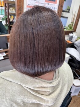 美容室 ラ・シャンブルの写真/施術をする度に芯から健やかなしっとりツヤ髪へ。