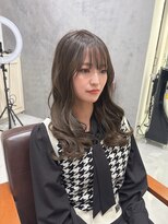 フォルテ 島田店 髪質改善 オリーブベージュカラー