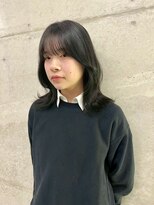 ロマーリ 岡山店(LOMARLIE)&nbsp;グレージュカラー20代30代40代韓国レイヤー韓国くびれ巻き