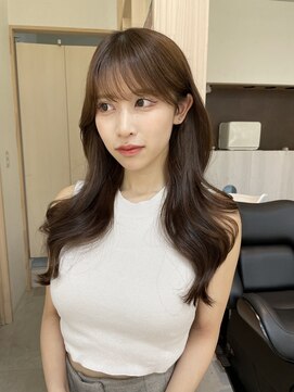 アム 表参道(am) 艶髪ヘア【ショート小顔薄めバンググレージュレイヤー】