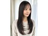 【土日割】透明感カラー＋1Stepトリートメント＋ナノスチームTR　￥5,000