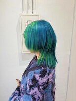 ミュー(Mu)&nbsp;デザインカラー　ブルー　グリーン