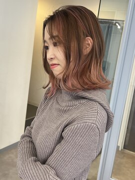 エルサザリープ 三宮(Elsa the leap) コーラルピンク／ローズベージュ／バレイヤージュ