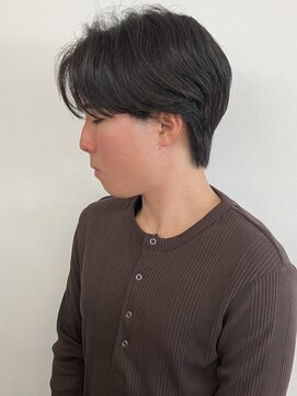 モリオフロムロンドン 松戸店(Morio from London) 【メンズ 松戸 岩口】リバースセンターパートハンサム