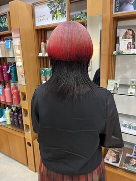 プランタンアヴェダ(printemps AVEDA) 個性際立つマッシュウルフ