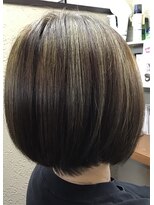 オッジヘアー(Oggi Hair) ハイライトショートボブ5月