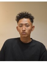 フリーク バーバーショップ 都島店(FREAK BARBER SHOP)&nbsp;ハードツイストスパイラル×スキンフェード