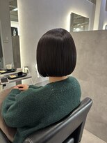 セカンド 鴨江店(2COND)&nbsp;ミニボブ×ダークグレージュ