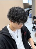 波巻きシャドウパーマ！