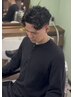 【徳永限定】シャドウパーマorフェザーパーマor波巻きパーマ+スキンフェード