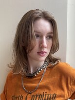 オアシスアヴェダ ザ・ペニンシュラ東京(OASIS AVEDA)&nbsp;ボブレイヤー・ベージュ・顔周りカット・銀座日比谷20代30代