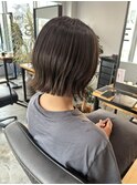 切りっぱなしボブ