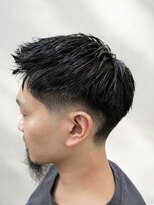 エクラート メン 仙台(ECLART men.)&nbsp;ECLARTmen/メンズカット/スパイキーショート/テーパーフェード