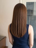 零秒女髪 千里丘店&nbsp;艶カラーで魅せる上品な美髪ロングスタイル髪質改善艶髪艶感