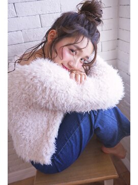 カシェ マエノヘタ(Cashe'e MAENOHETA) ふんわりおだんごアレンジ