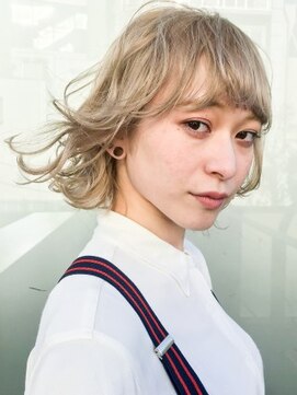 ダブ アオヤマ(DaB AOYAMA) 透明感☆!ブリティッシュブロンド☆/デザインカラー