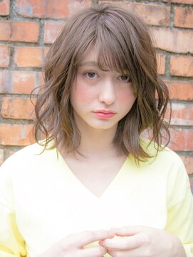 リリアン 青山(relian) アッシュベージュカラーで柔らかく☆