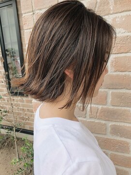 ヘアメイクエイト 丸山店(hair make No.8) 【No.8＊岩切祐樹】切りっぱなしボブ