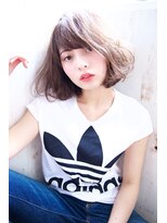 ジーニー 横浜(giinii)&nbsp;《giinii*OCEANSYUYA》マニッシュ☆ネイビーカラーフレンチボブ