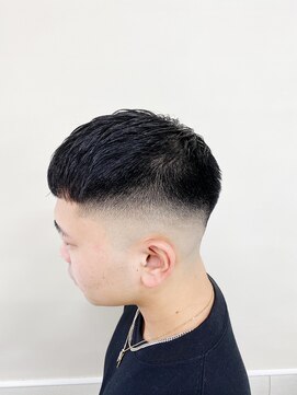 ヘアー アレス(hair ales) 【FADE スタイル】スキンフェード×クロップ