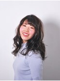 ふんわりナチュラルガーリーロング
