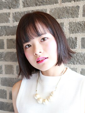 トップヘアーヒルズ 安城(TOP HAIR HILLS) ピュアクールボブ/ニュアンスカラー/アースカラー