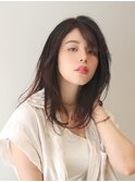 ナチュラルレイヤーでこなれロング