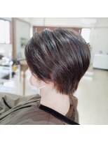 リー(Ly.)&nbsp;ローライトカラー　ショートカット