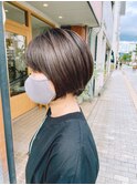 ノンブローカット ショートボブ