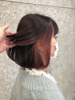 ガーディナ(Gardina)&nbsp;イヤリングカラー/ピンクガーネット