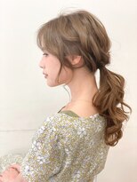 バブルス 久米川店(BUBBLES)&nbsp;いつもと違うオシャレポニーテール